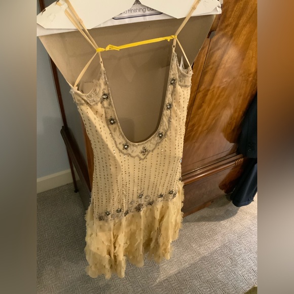 Sue Wong Beaded Silk Dress - Picture 2 of 5